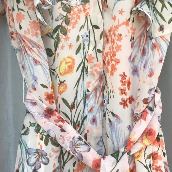 Robert Louis floral dress size large - Picture 4 of 7